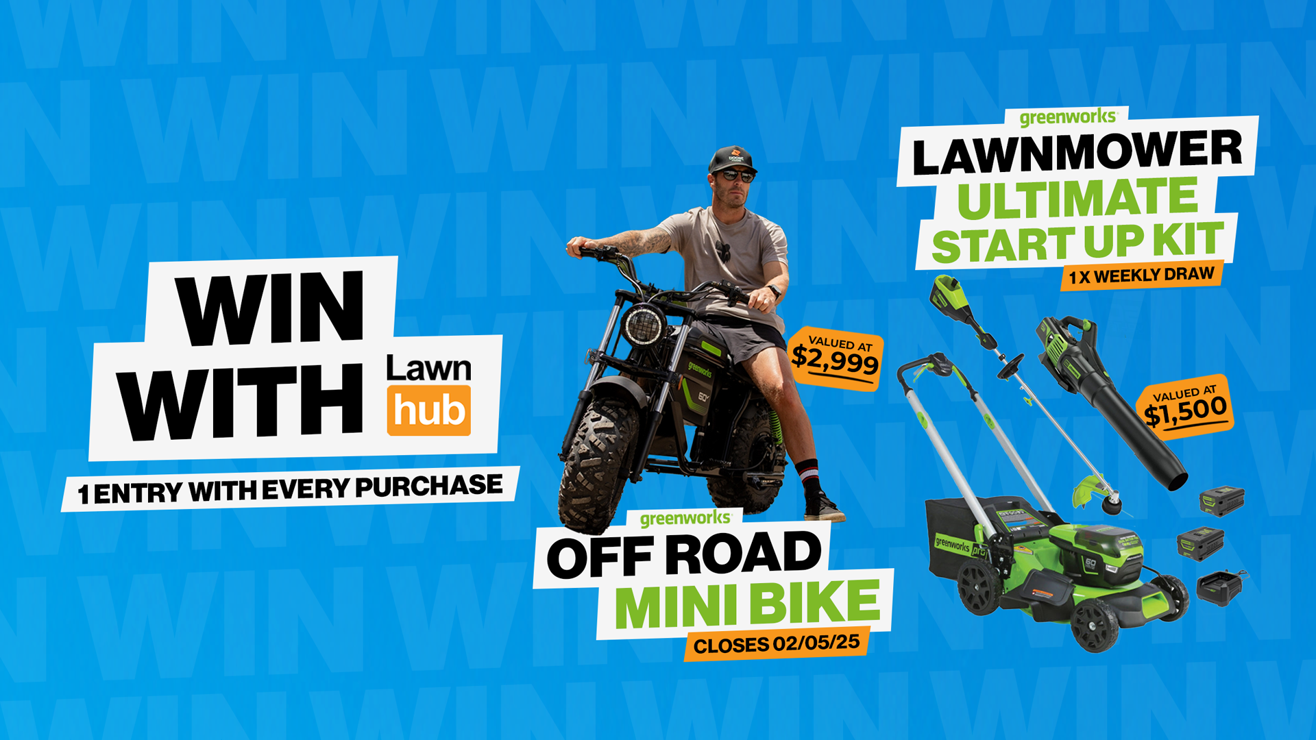 Lawnhub's $9000 Giveaway