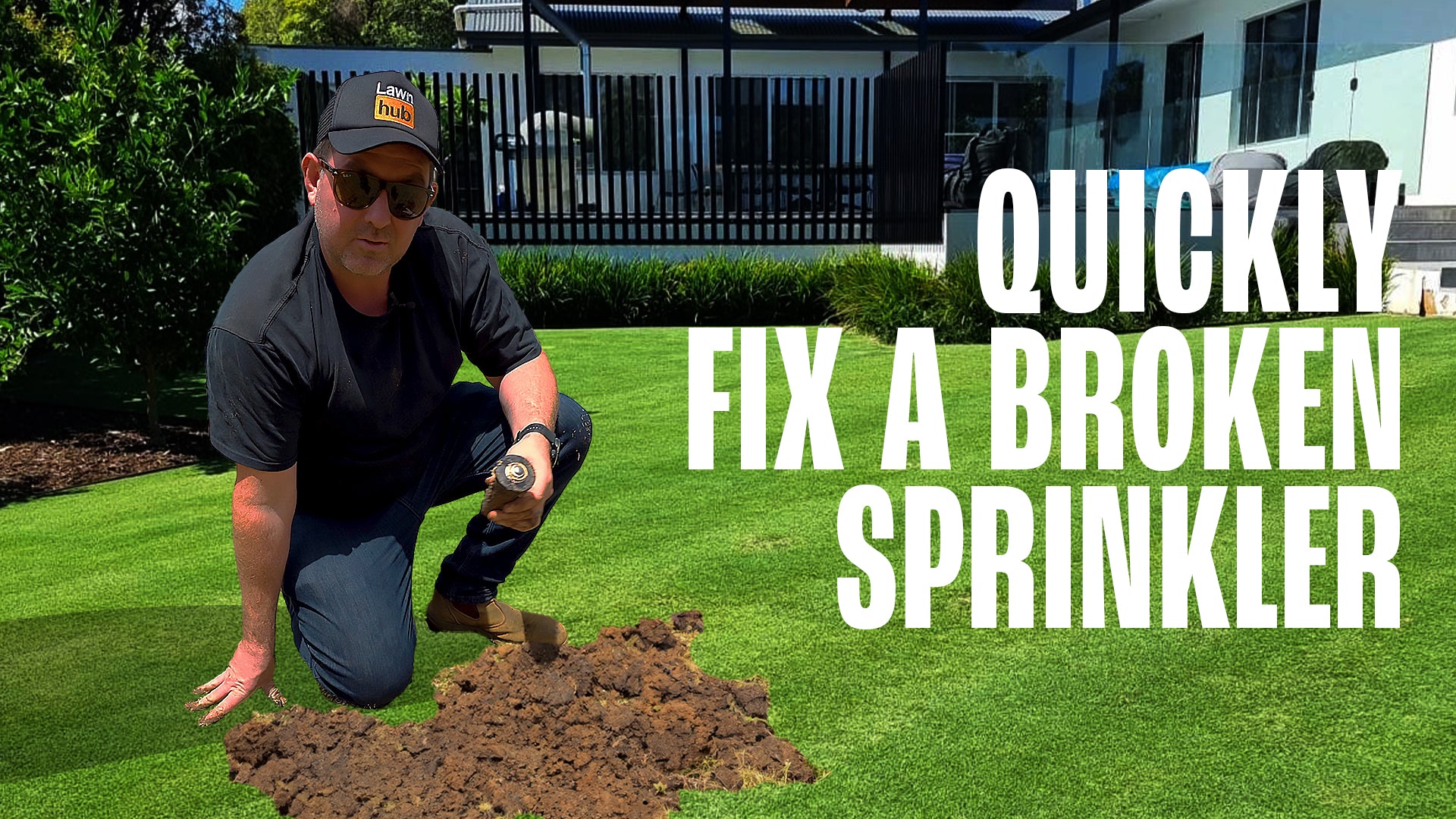 Quickly Fix a Broken Sprinkler