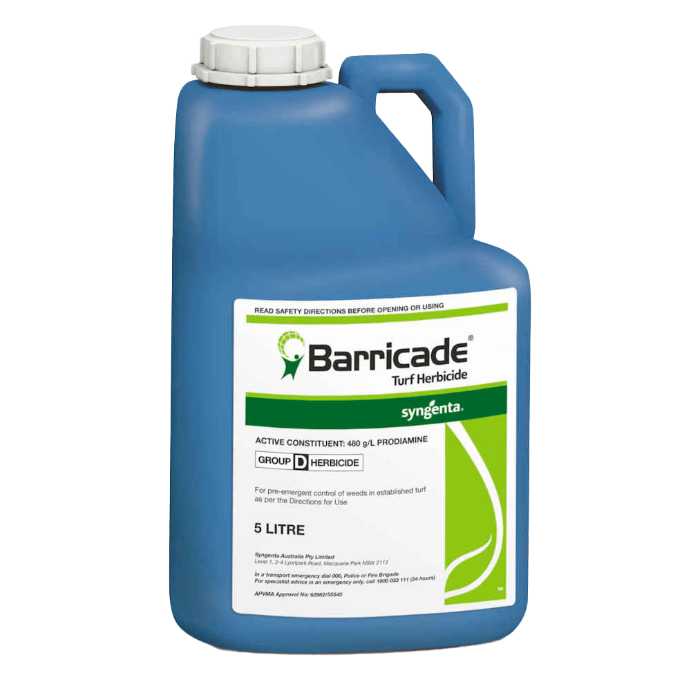 Barricade Pre-Emergent Herbicide 5L