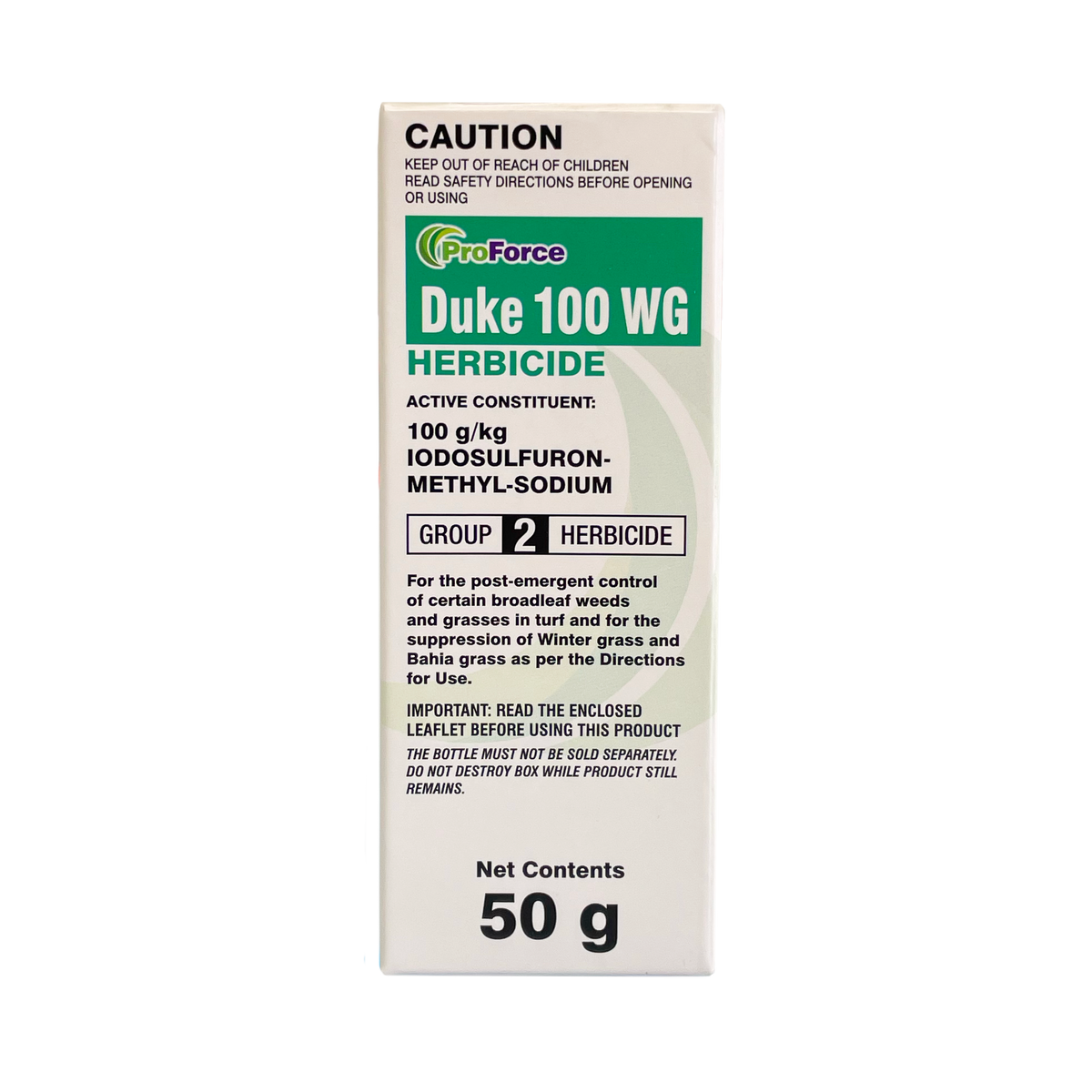 ProForce Duke 100WG 50GM Selective Herbicide
