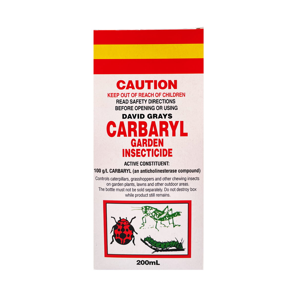 David Grays Carbaryl Garden Insecticide 200ml