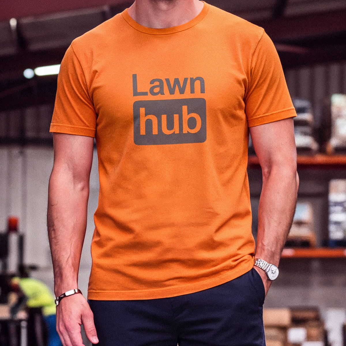 Lawnhub Block Safety T-Shirt