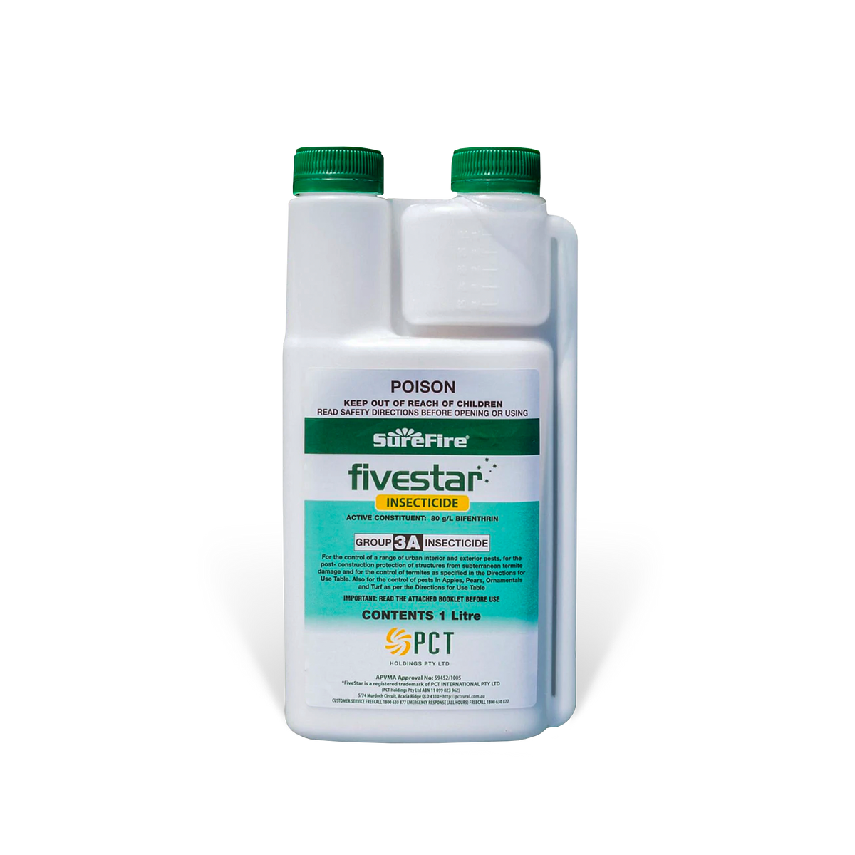 Surefire Fivestar Bifenthrin 1L Insecticide