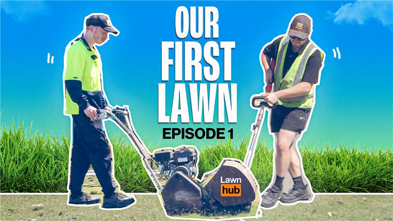 Our First Lawn | Episode 1