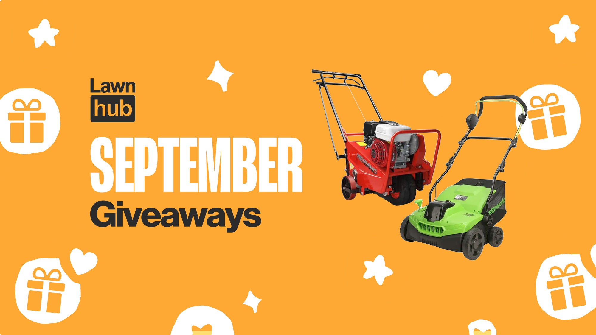 Lawnhub's September Giveaways