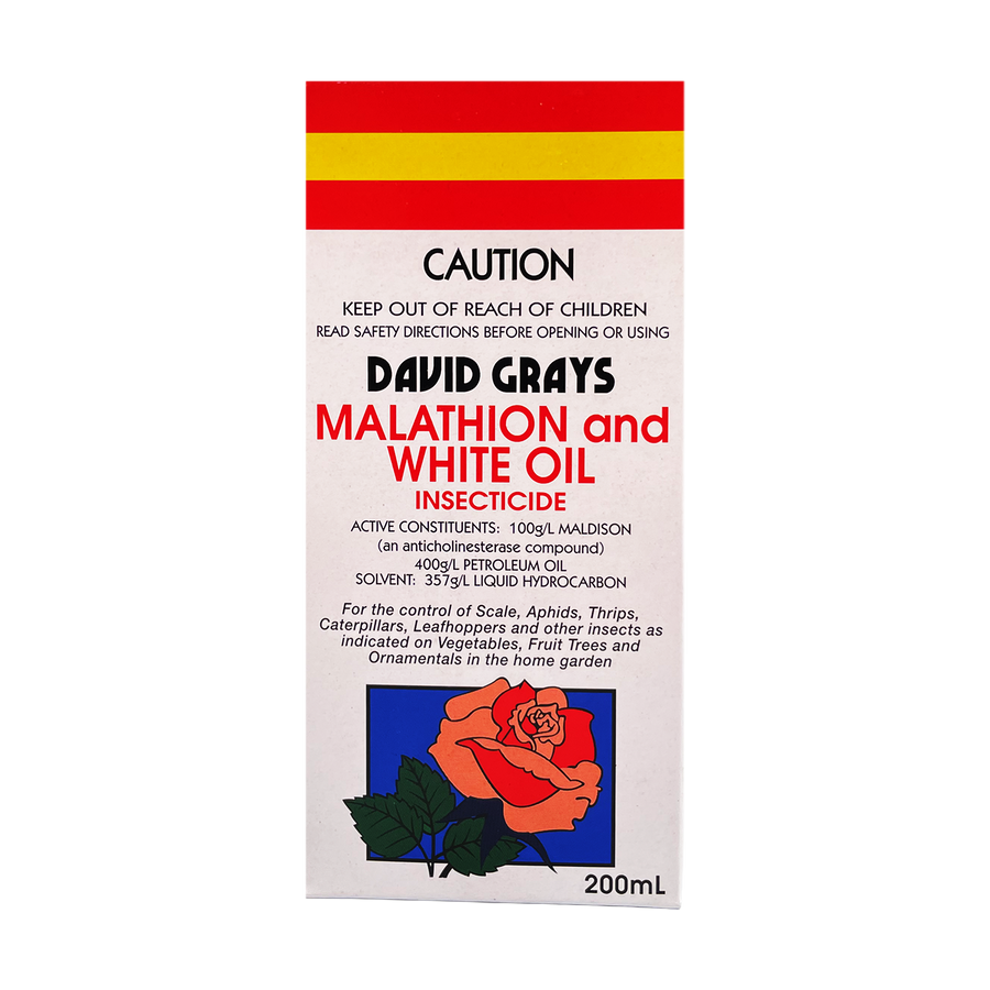 David Grays Malathion & White Oil Insecticide 200ml