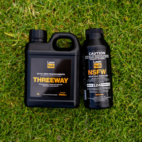 threesome herbicide Liquid Grow & Blow Pack