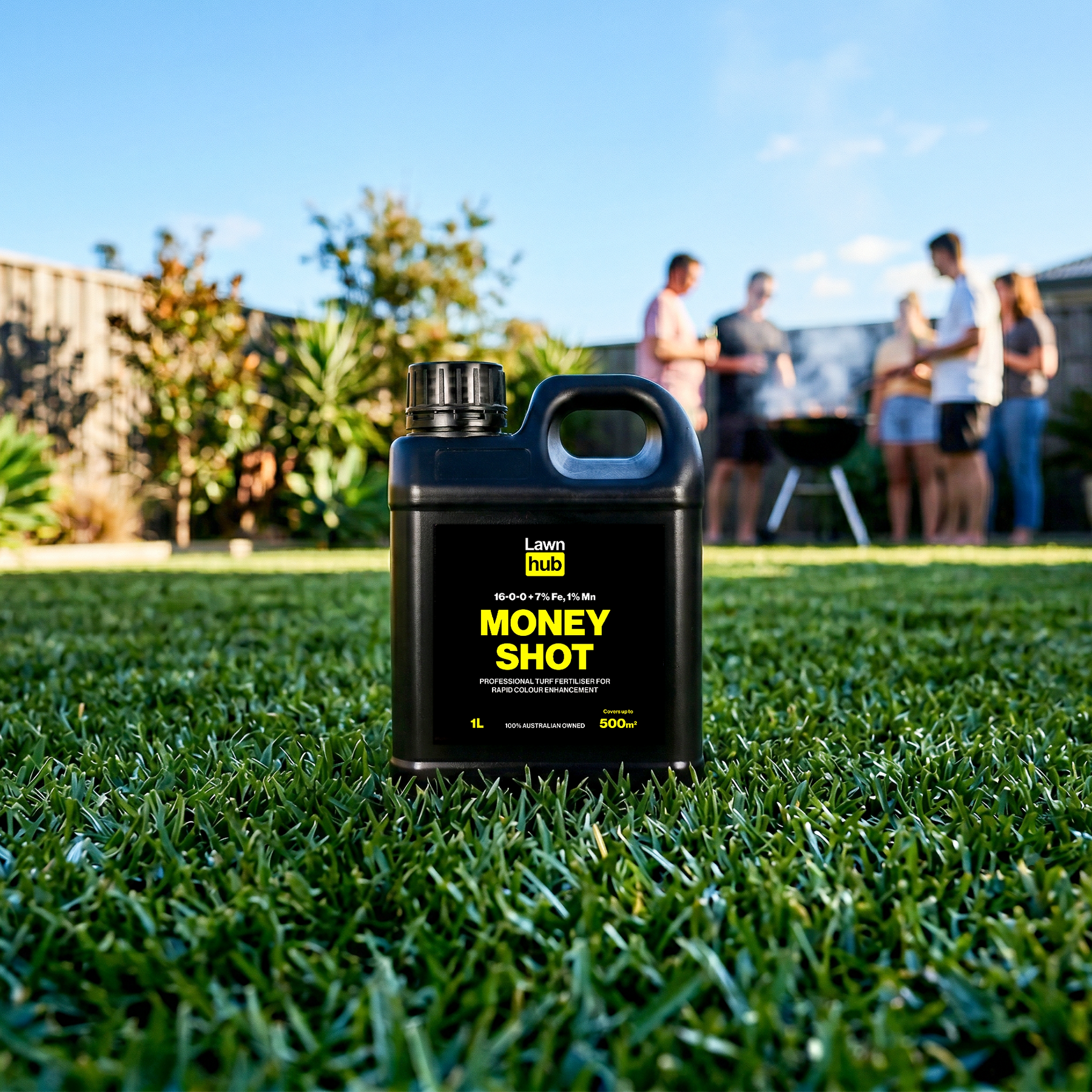 Money Shot 1L Lawn Fertiliser- Premium Lawn Greener