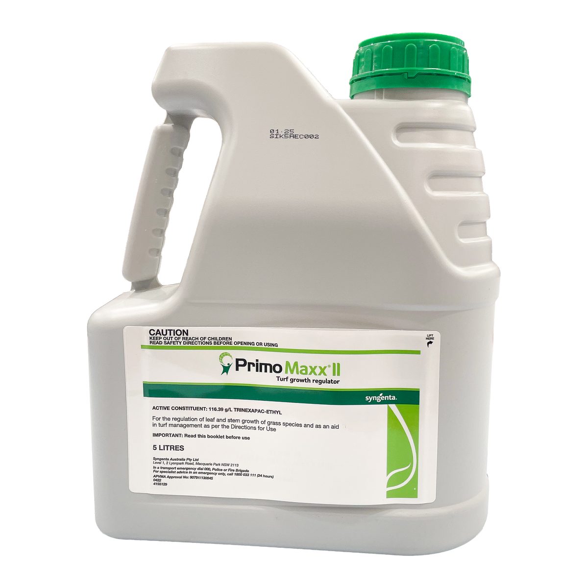 Primo Maxx II Turf Growth Regulator 5ltr
