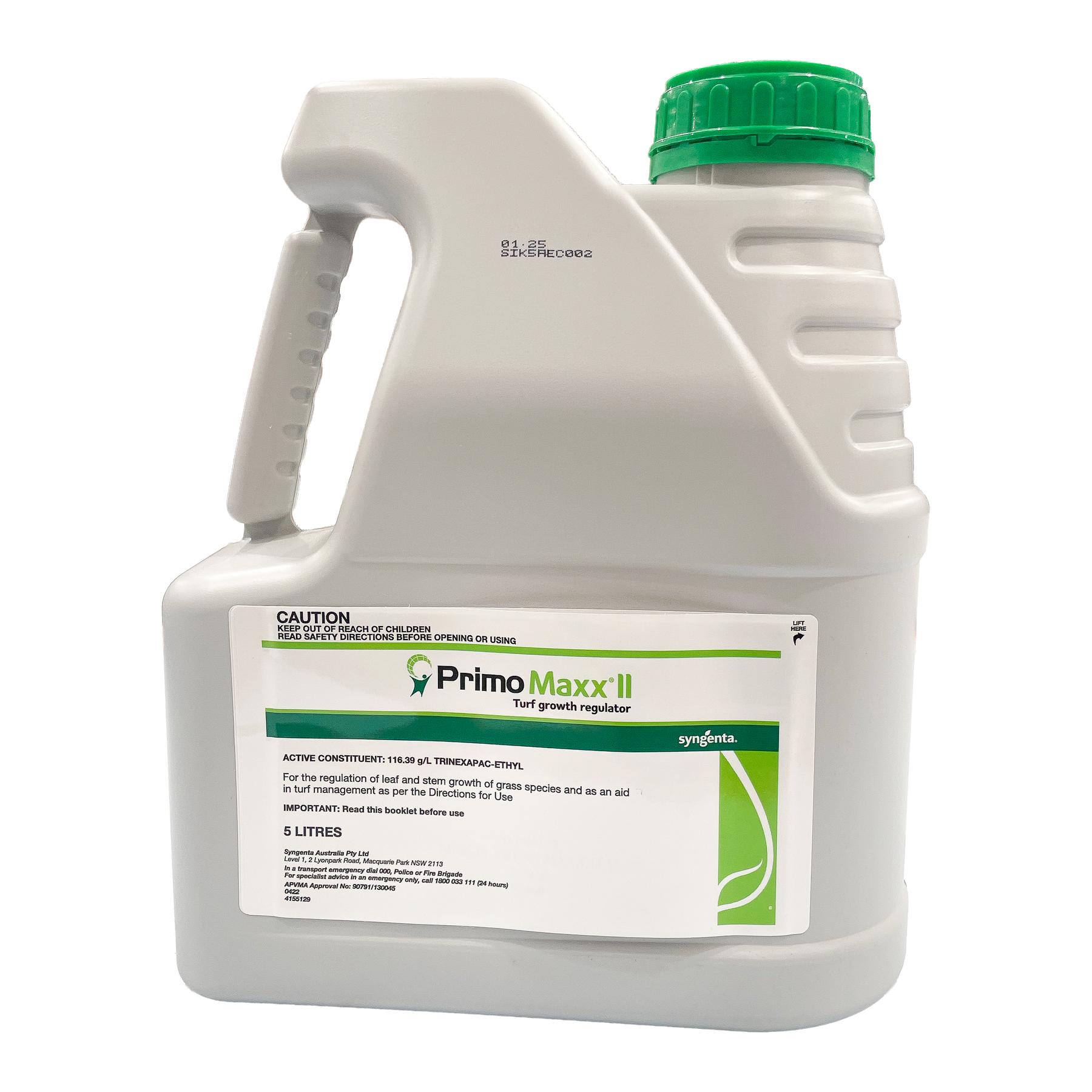 Primo Maxx II Turf Growth Regulator 5ltr