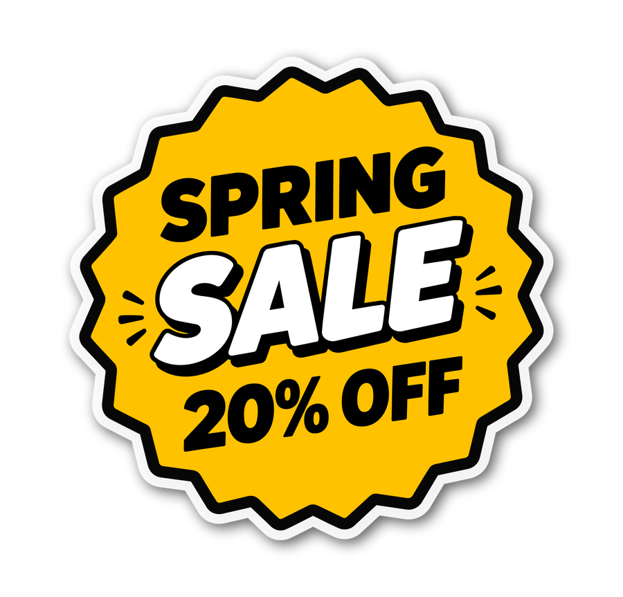 Sign up now to get early access to our 20% OFF Spring Sale