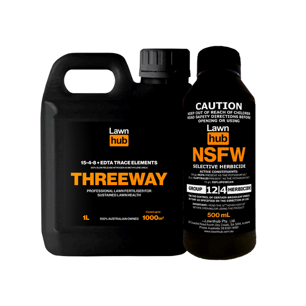 threesome herbicide Liquid Grow & Blow Pack