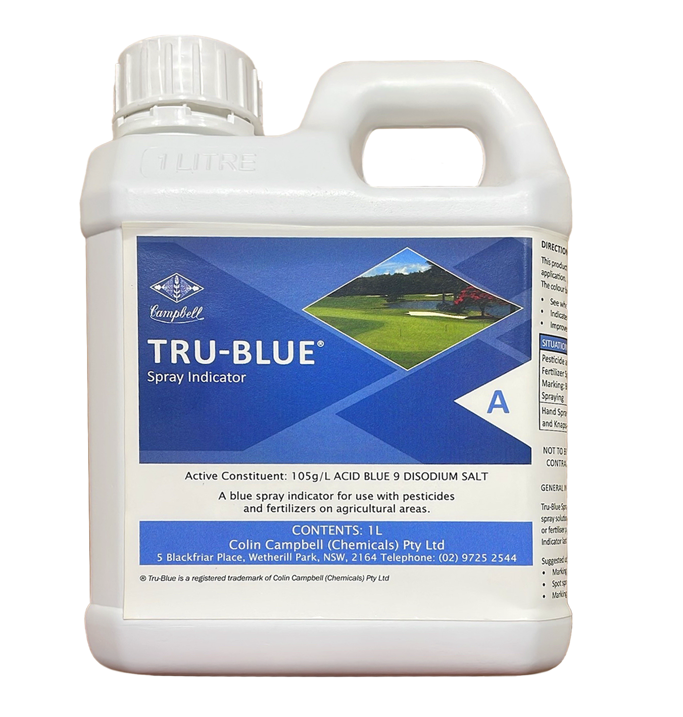 Tru-Blue Spray Indicator 1L