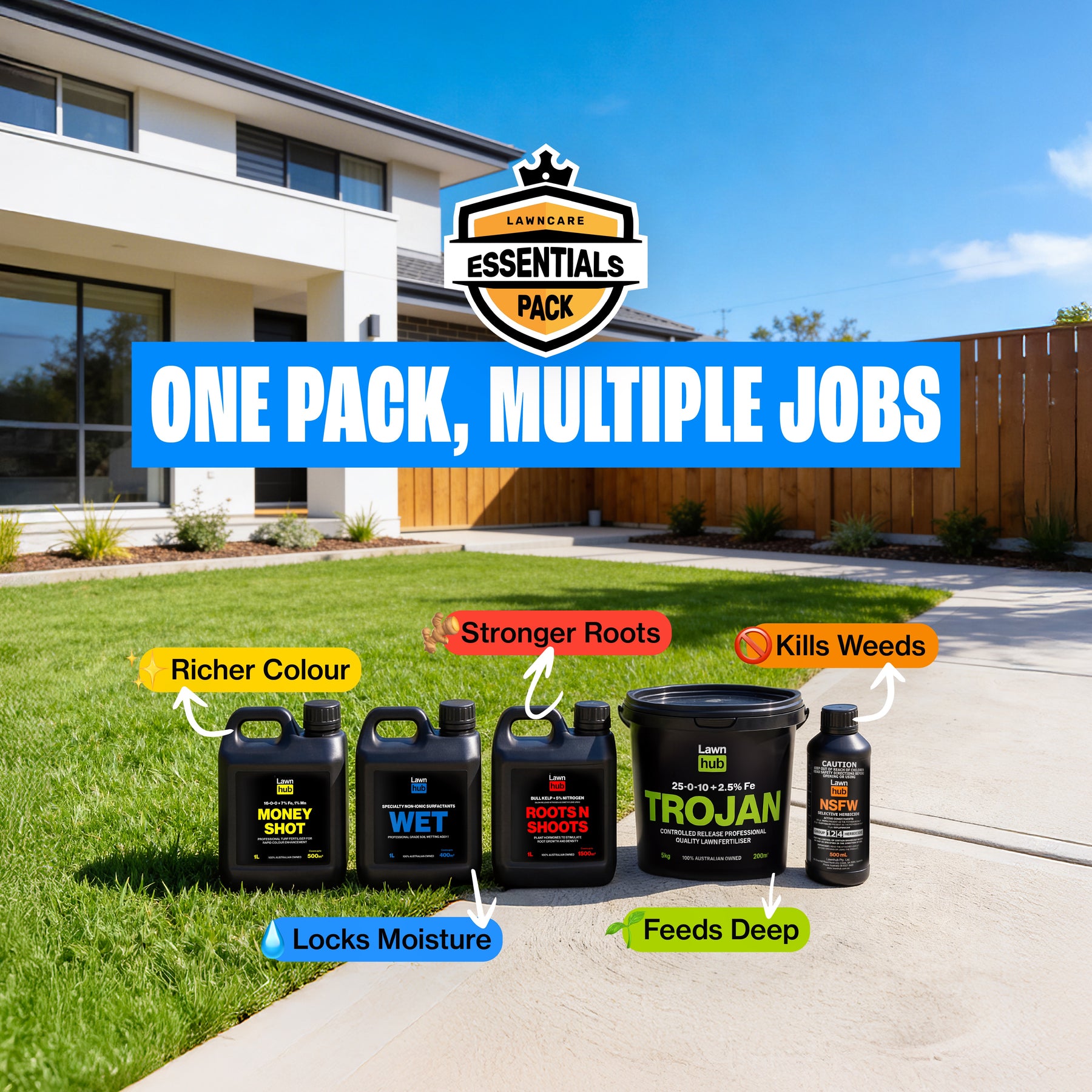 Lawncare Essentials Pack