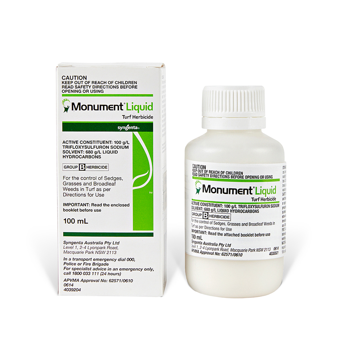 Monument Herbicide 100mL (Commercial Weed Killer)