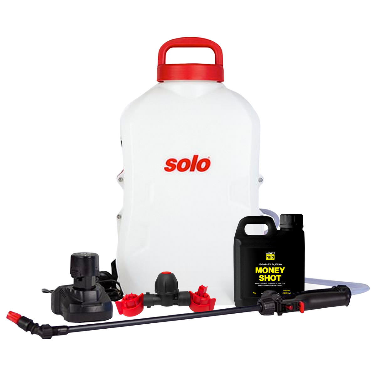 Solo 414 Li Battery 10L Backpack Pressure Sprayer + Nozzle Upgrade + MONEY SHOT