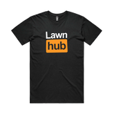 Lawnhub Black T-Shirt