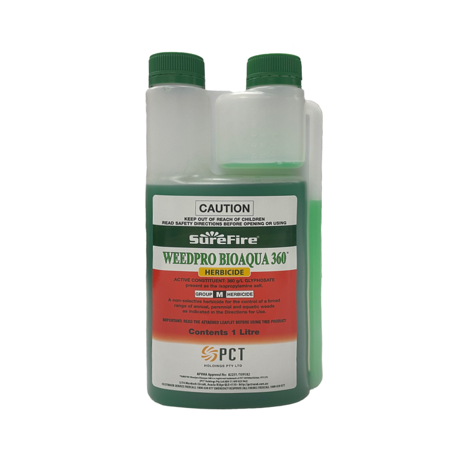 Surefire Weedpro Bioaqua 360 1L (Glyphosate 360)